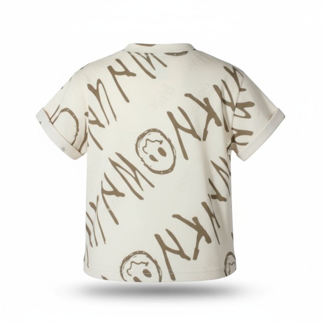 T-SHIRT FILLE M/C LUCKYBABY