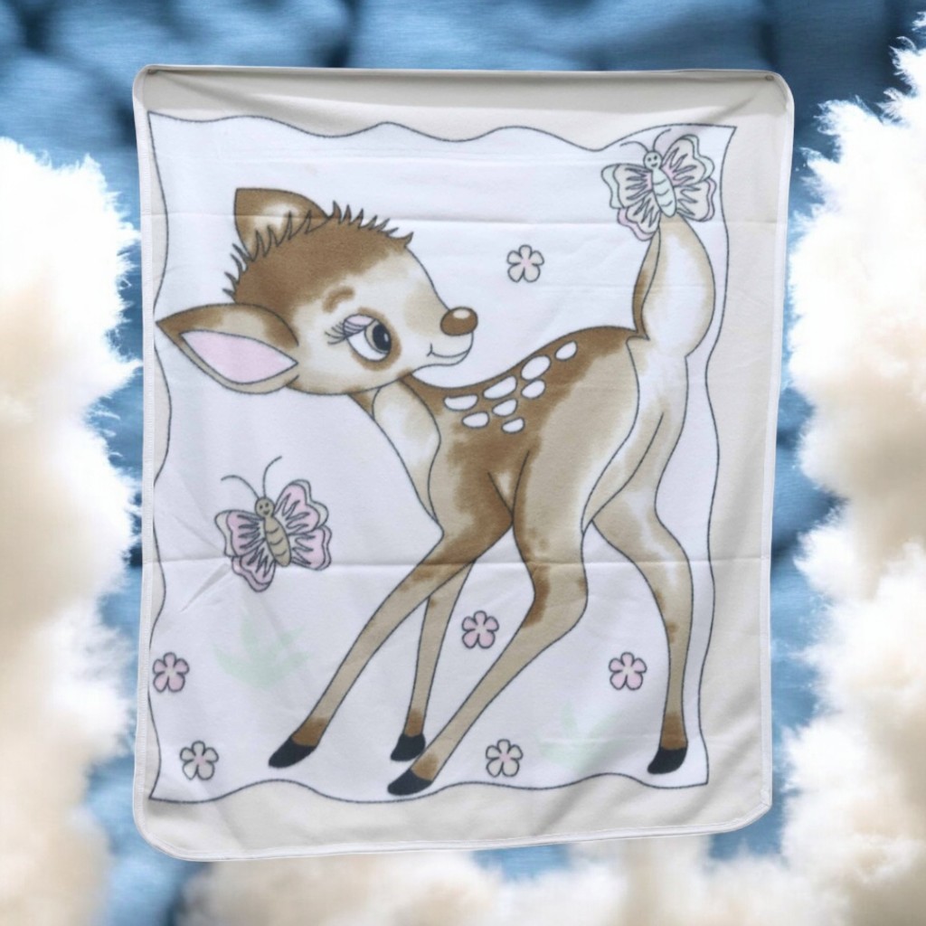 COUVERTURE BEBE "BAMBI"