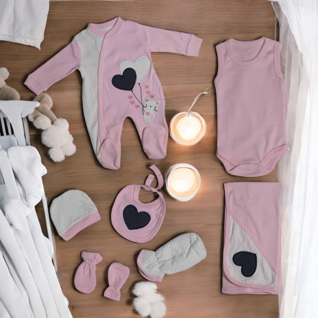 ENSEMBLE GRENOUILLERE BEBE 7PCS