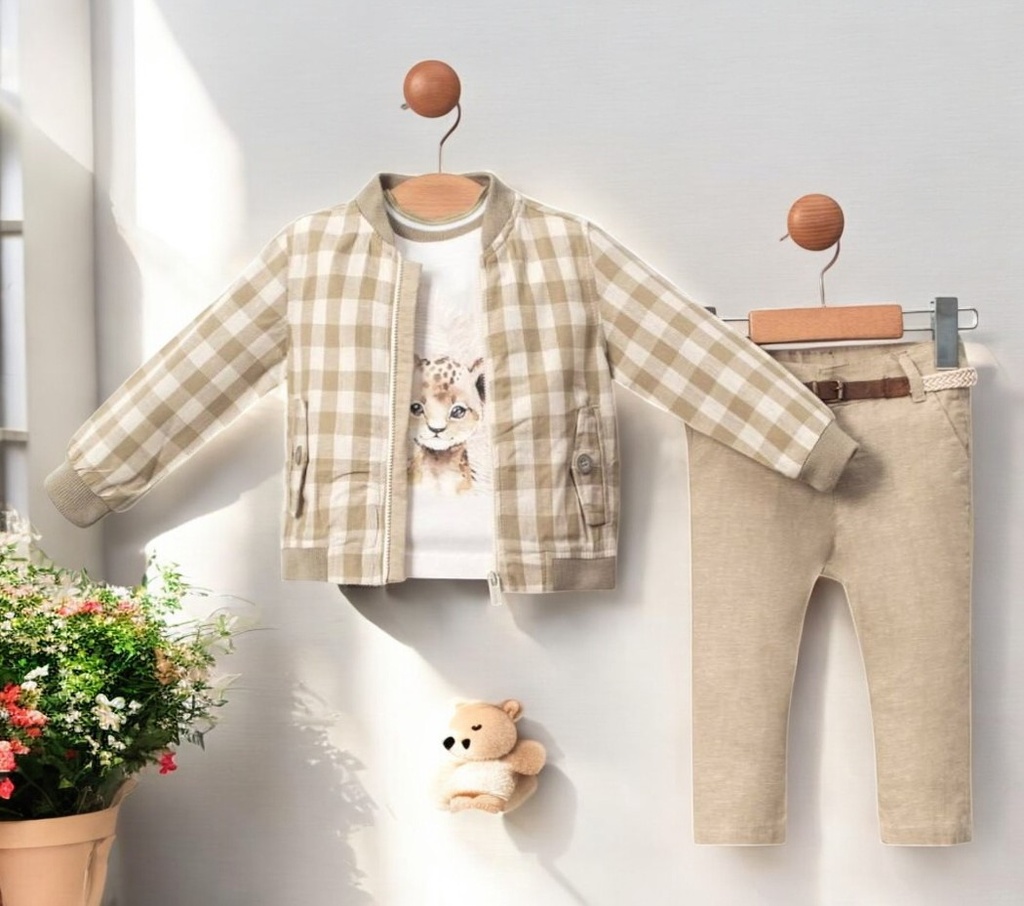 ENS BEBE 3PCS "TIGRE"