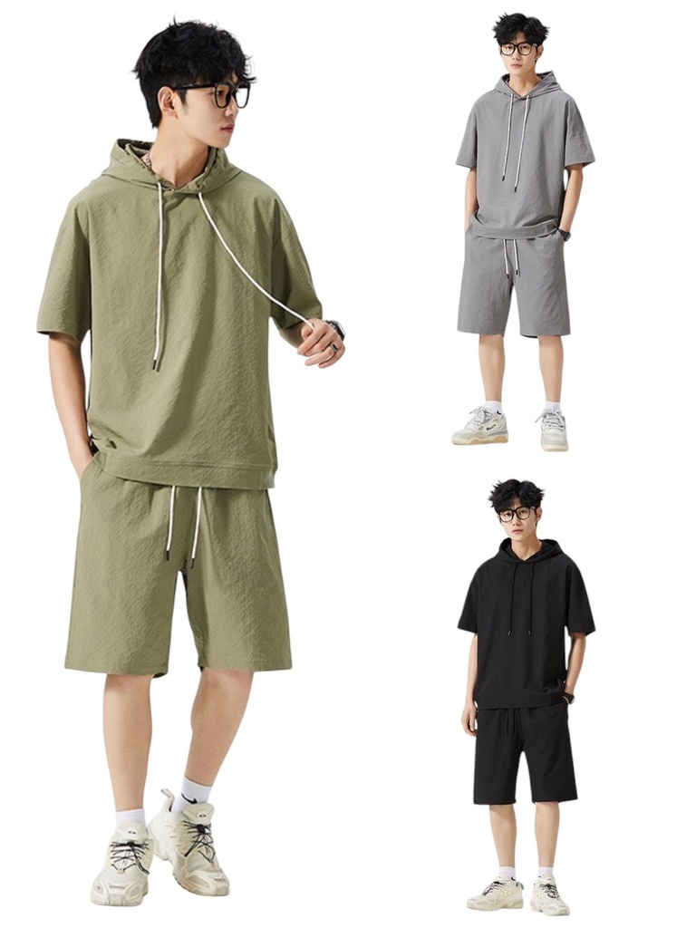 ENSEMBLE 2PCS UNI CAPUCHE