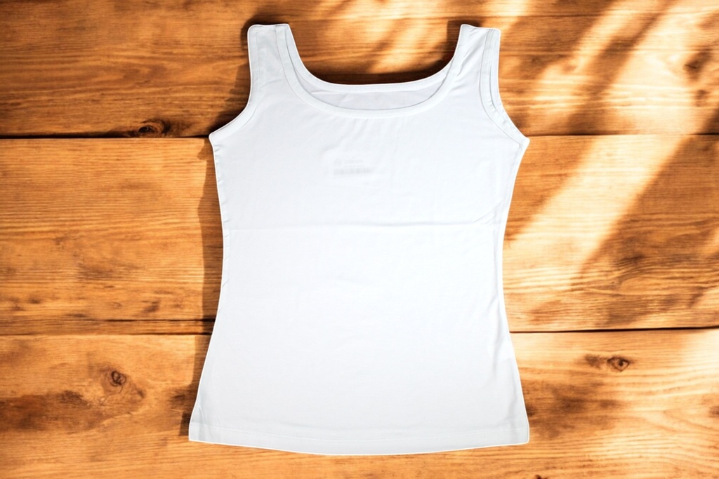 TOP DEBARDEUR FEMMES COL CARRE