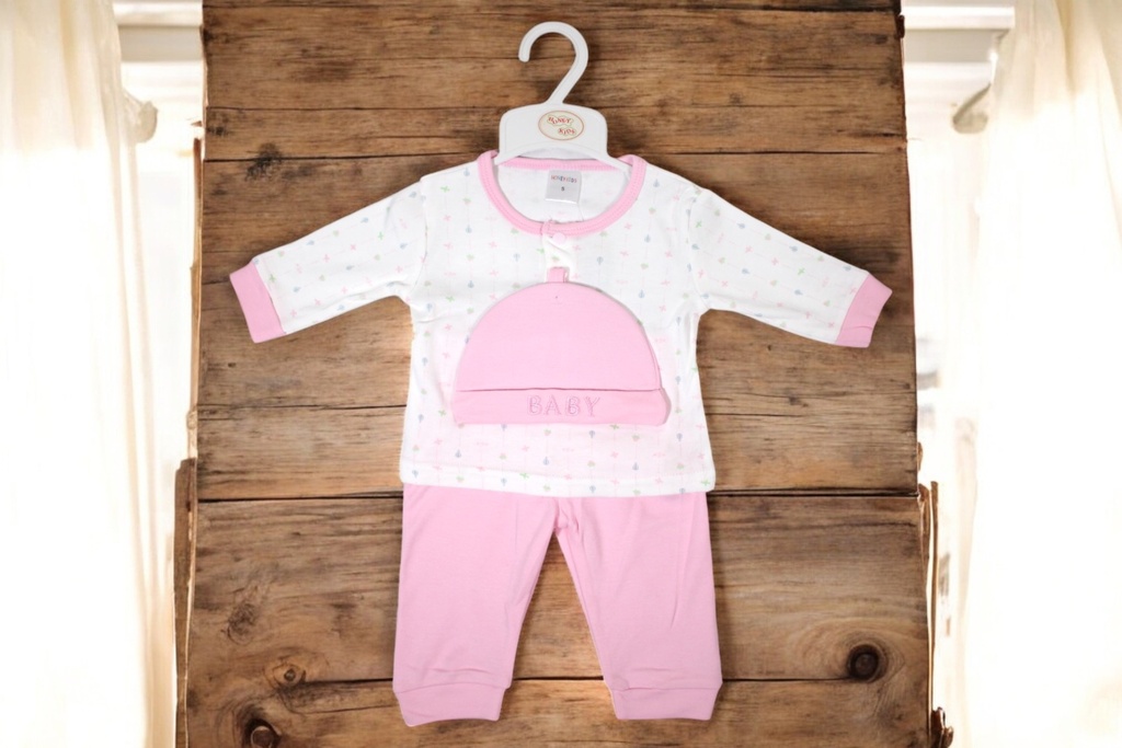 ENSEMBLE PYJAMA BEBE + BONNET
