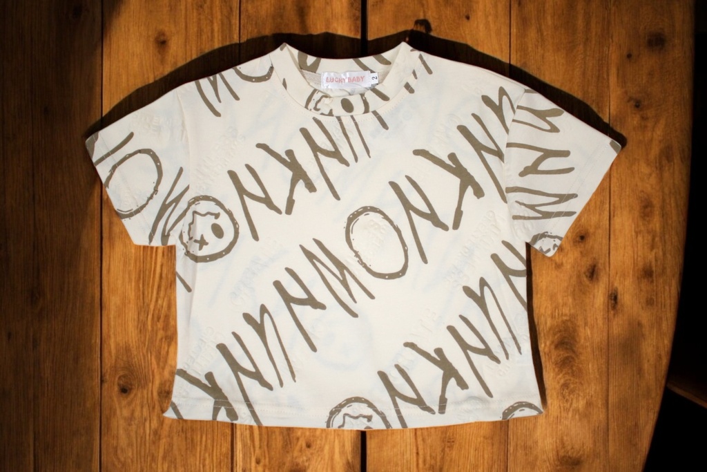 T-SHIRT FILLE M/C LUCKYBABY