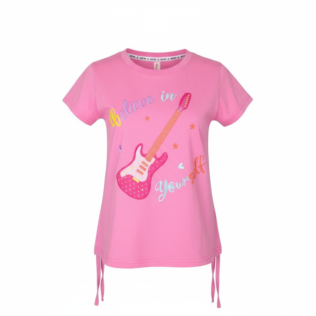 TSHIRT FILLE M/C
