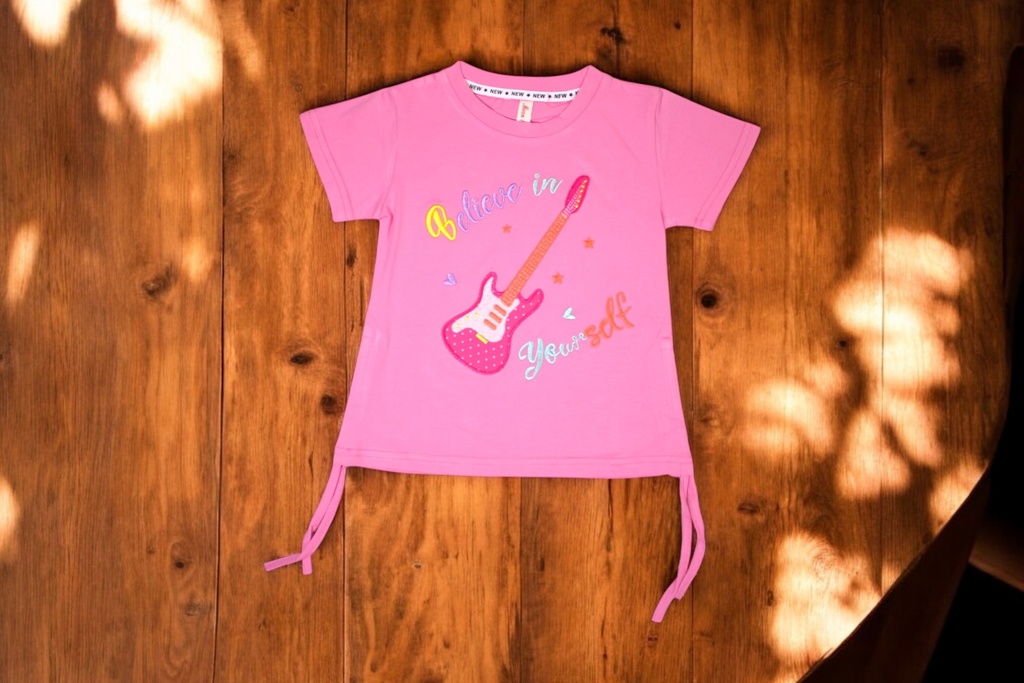 TSHIRT FILLE M/C
