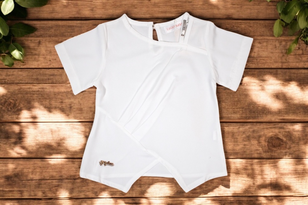 T-SHIRT FILLE UNI
