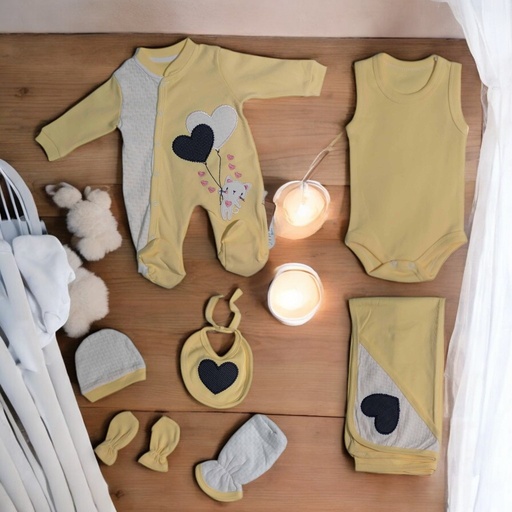 ENSEMBLE GRENOUILLERE BEBE 7PCS