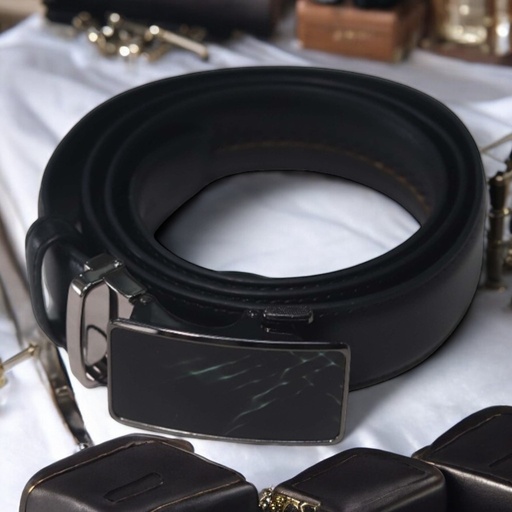 [HOM-ACC-22085-NOIR] CEINTURE HOMME BOUCLE AUTO