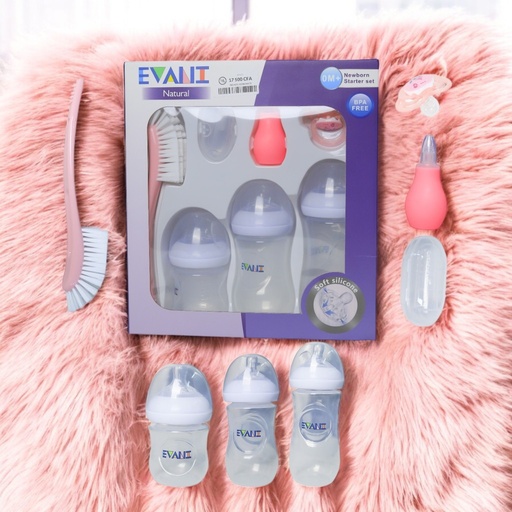 [BEB-ACC-22586-ROSE] KIT BEBE 7PCS