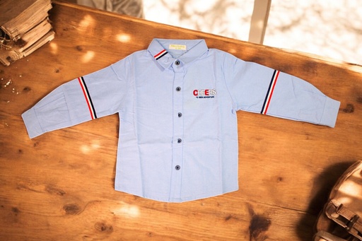 CHEMISE ENFANT MANCHE LONG UNI