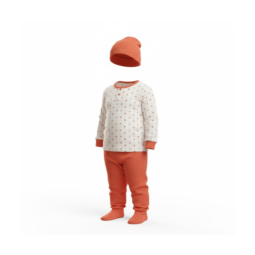 ENSEMBLE PYJAMA BEBE + BONNET