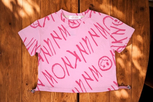 T-SHIRT FILLE M/C LUCKYBABY